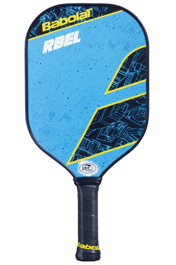 Babolat RBEL Paddle, paddle tennis racket, high-performance paddle, Babolat tennis gear, RBEL paddle features, durable paddle tennis equipment, lightweight paddle, advanced paddle tennis, Babolat RBEL series, precision paddle, tennis accessory, Swiss Sports Haus, West Vancouver sports store.