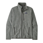 A stonewash men's Patagonia Better Sweater jacket that is made from recycled polyester and features a full-zip design.
