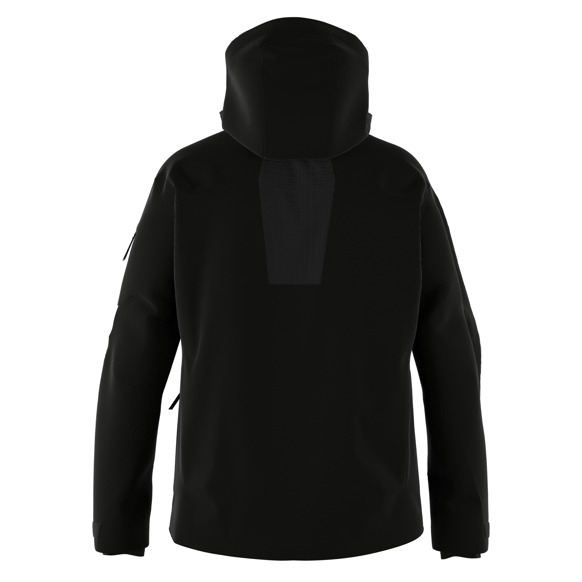 Peak Performance Men's Alpine GORE-TEX Shell Ski Jacket featuring waterproof GORE-TEX construction, helmet-compatible hood, powder skirt, and lightweight alpine performance.