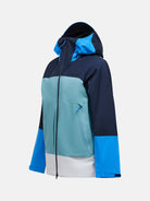 Peak Performance Men's Vislight GORE-TEX C-KNIT Ski Jacket featuring waterproof GORE-TEX C-KNIT™ construction, helmet-compatible hood, and lightweight alpine performance.