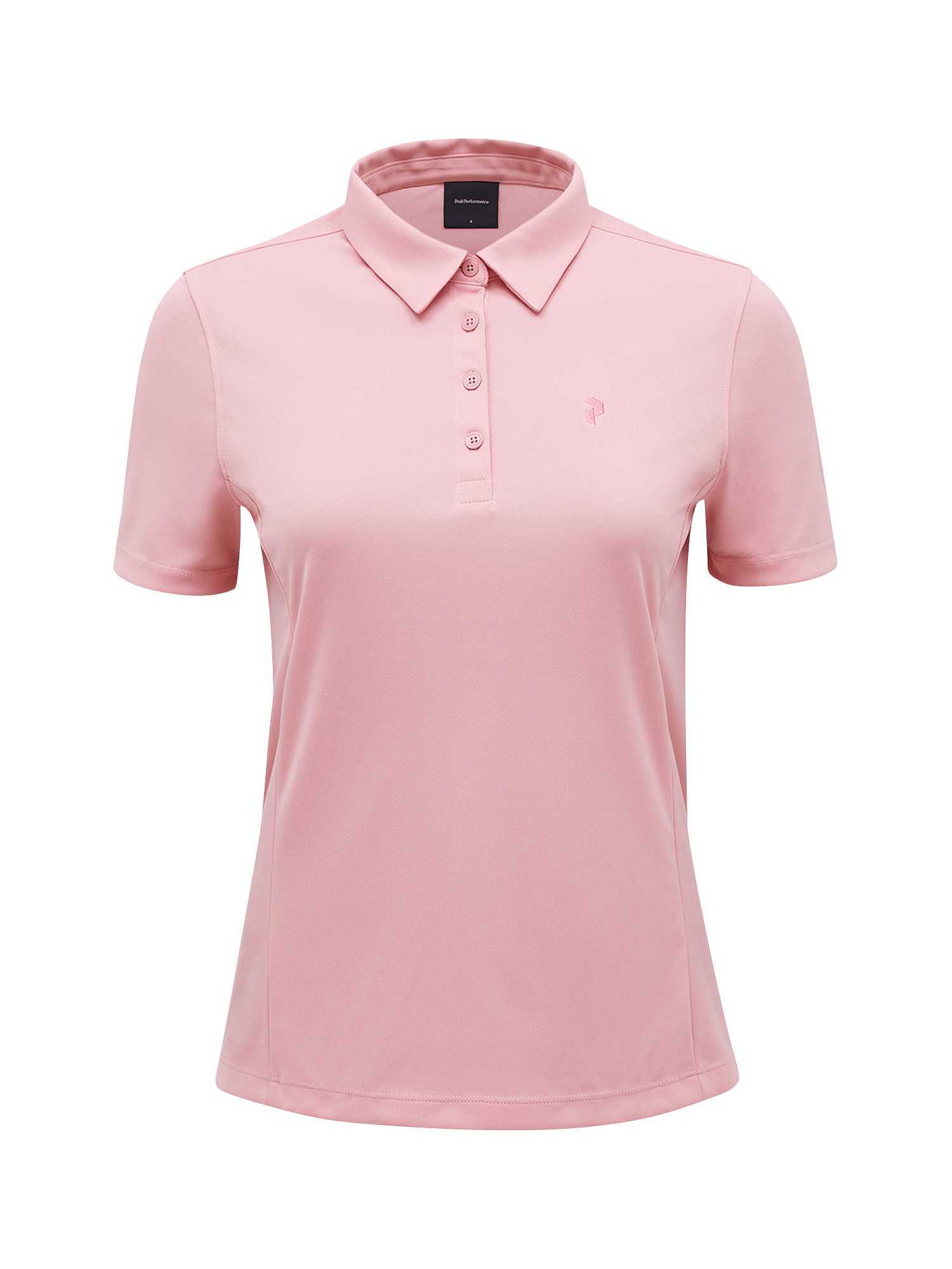 Peak Performance Women's Alta Golf Polo featuring lightweight performance fabric, breathable comfort, and a flattering athletic fit.
