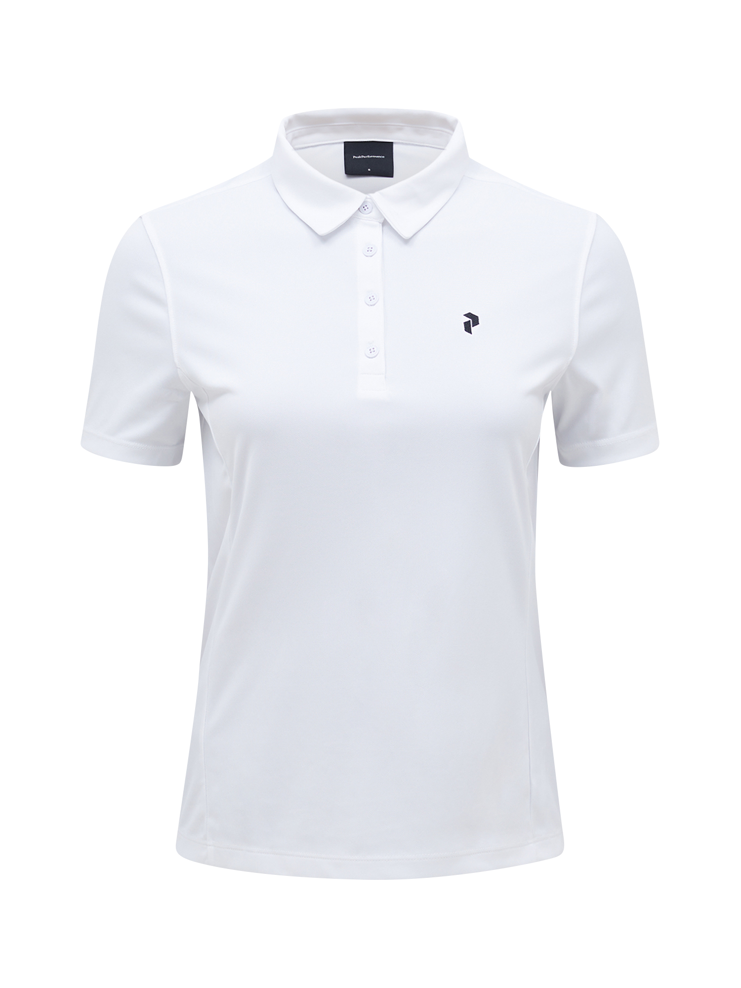 Peak Performance Women's Alta Golf Polo featuring lightweight performance fabric, breathable comfort, and a flattering athletic fit.