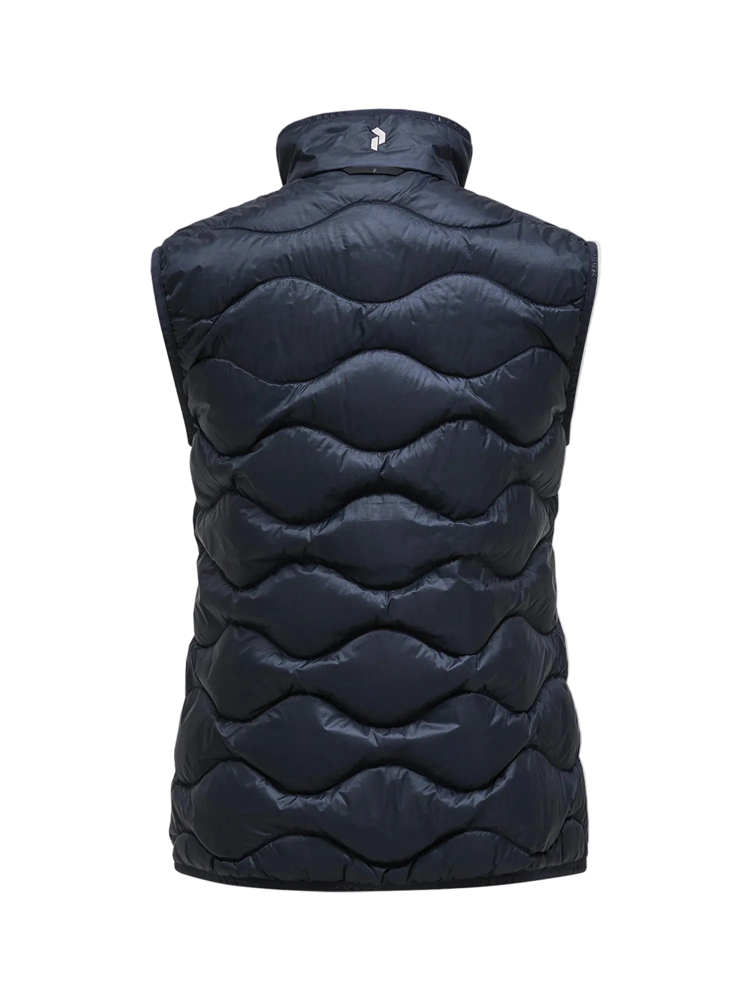 Peak Performance Women's Helium Down Vest featuring premium down insulation, wind-resistant fabric, zippered pockets, and a lightweight packable design.