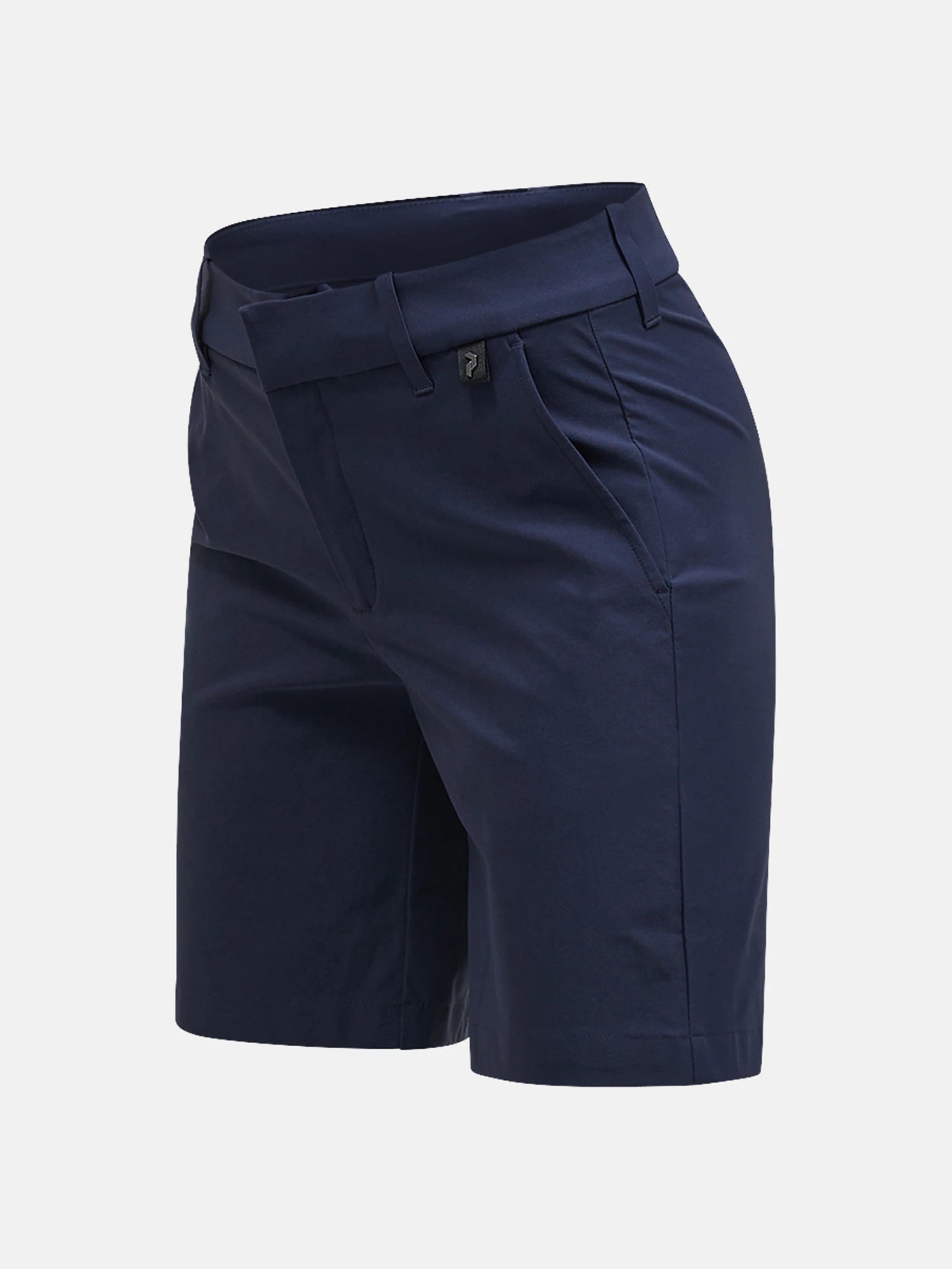 Peak Performance Women's Illusion Golf Shorts featuring lightweight stretch fabric, breathable comfort, and a streamlined athletic fit.