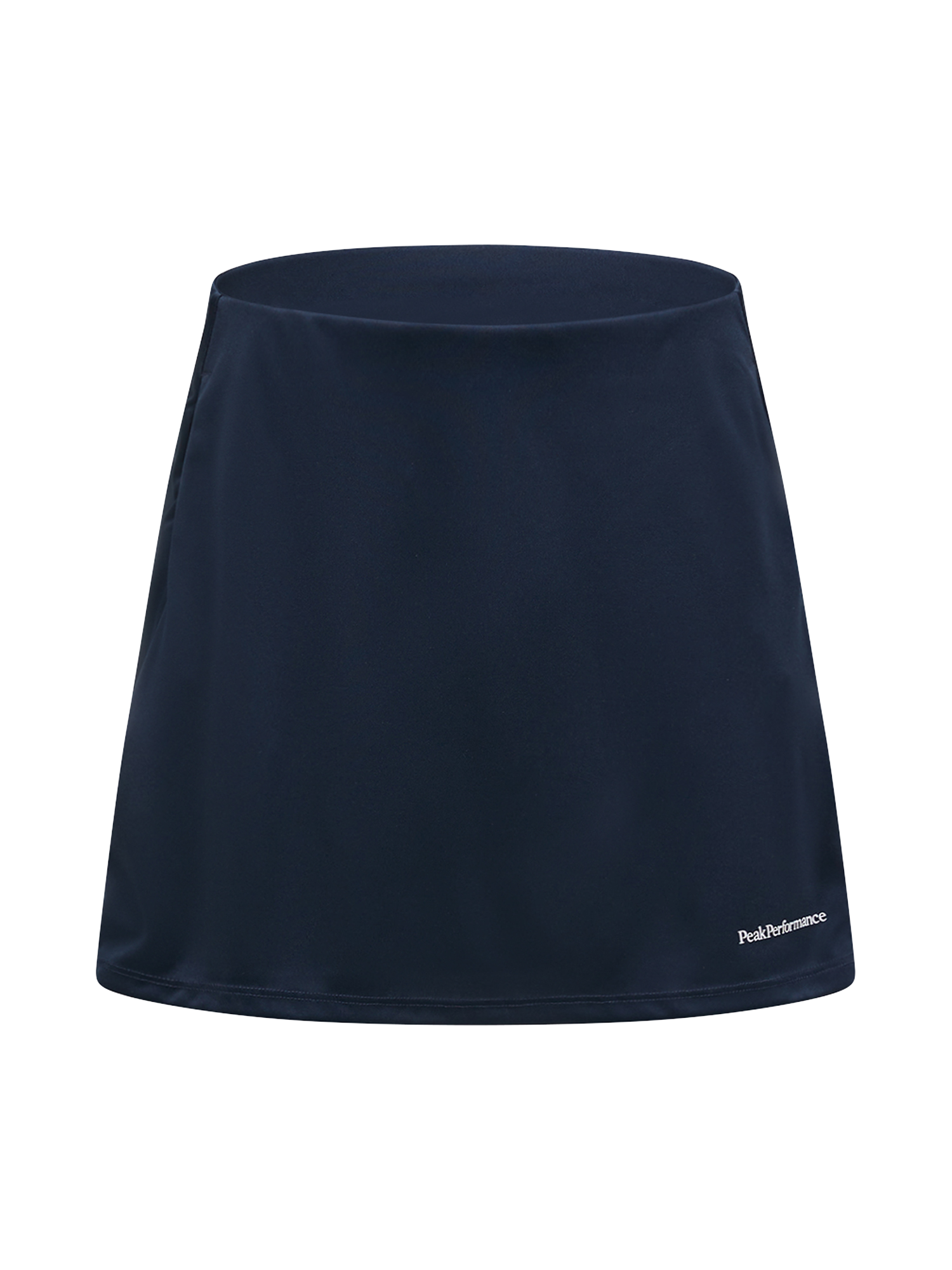 Peak Performance Women's Player Golf Skirt featuring lightweight stretch fabric, built-in shorts, and a flattering athletic fit.