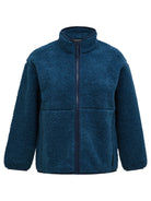 Peak Performance Women's Solid Pile Jacket featuring soft high-pile fleece, full-zip design, zippered pockets, and a women's-specific fit for winter adventures.