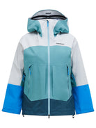 Peak Performance Women's Vislight GORE-TEX C-KNIT™ 3L Ski Jacket featuring waterproof 3-layer construction, helmet-compatible hood, and lightweight alpine performance.