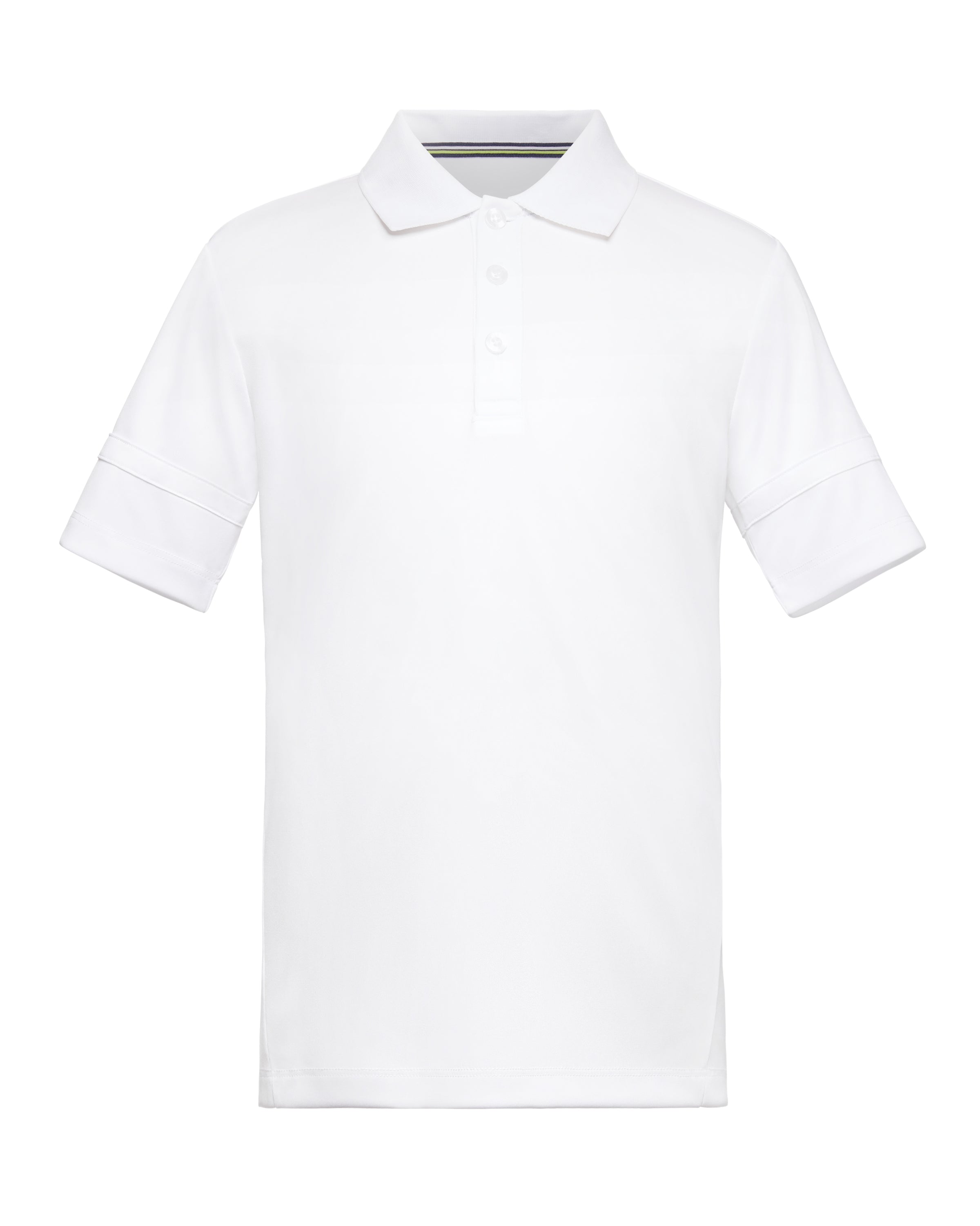  Fila Boys Player Core Polo, tennis clothing, boys' polo shirt, breathable polo, classic design polo, three-button placket, Fila logo, tennis apparel, young tennis players, tennis gear, Swiss Sports Haus, West Vancouver sports shop.