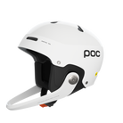 POC Artic SL MIPS Race Helmet featuring Mips® Brain Protection System, durable ABS shell, Race Lock fit system, and compatibility with the Maxilla Breakaway Chin Guard.
