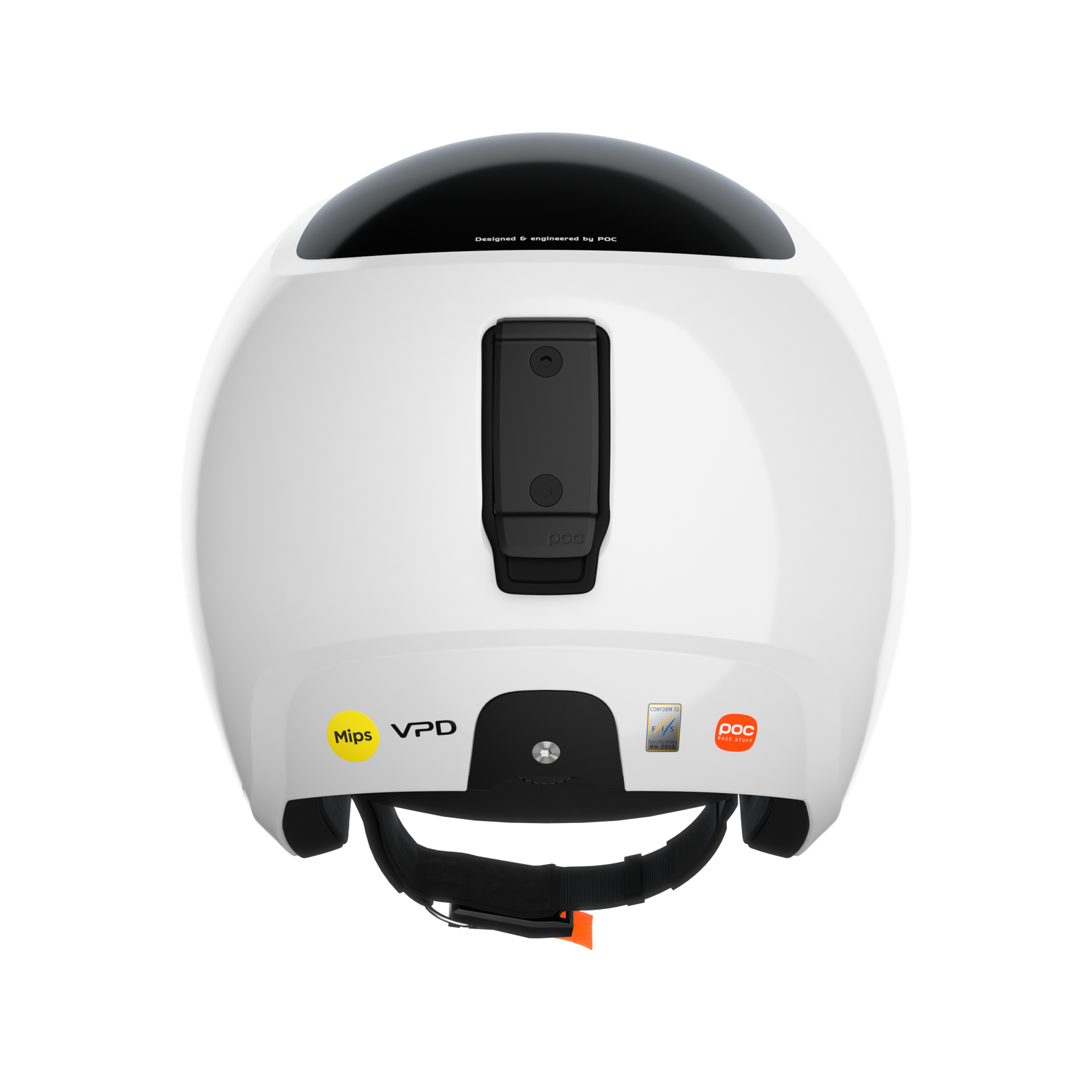 POC Dura Comp MIPS Race Helmet featuring Mips® Brain Protection System, durable ABS shell, Race Lock fit system, adjustable ventilation, and alpine race performance.