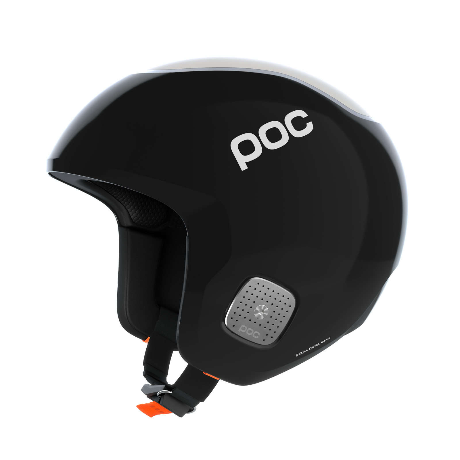 POC Dura Comp MIPS Race Helmet featuring Mips® Brain Protection System, durable ABS shell, Race Lock fit system, adjustable ventilation, and alpine race performance.