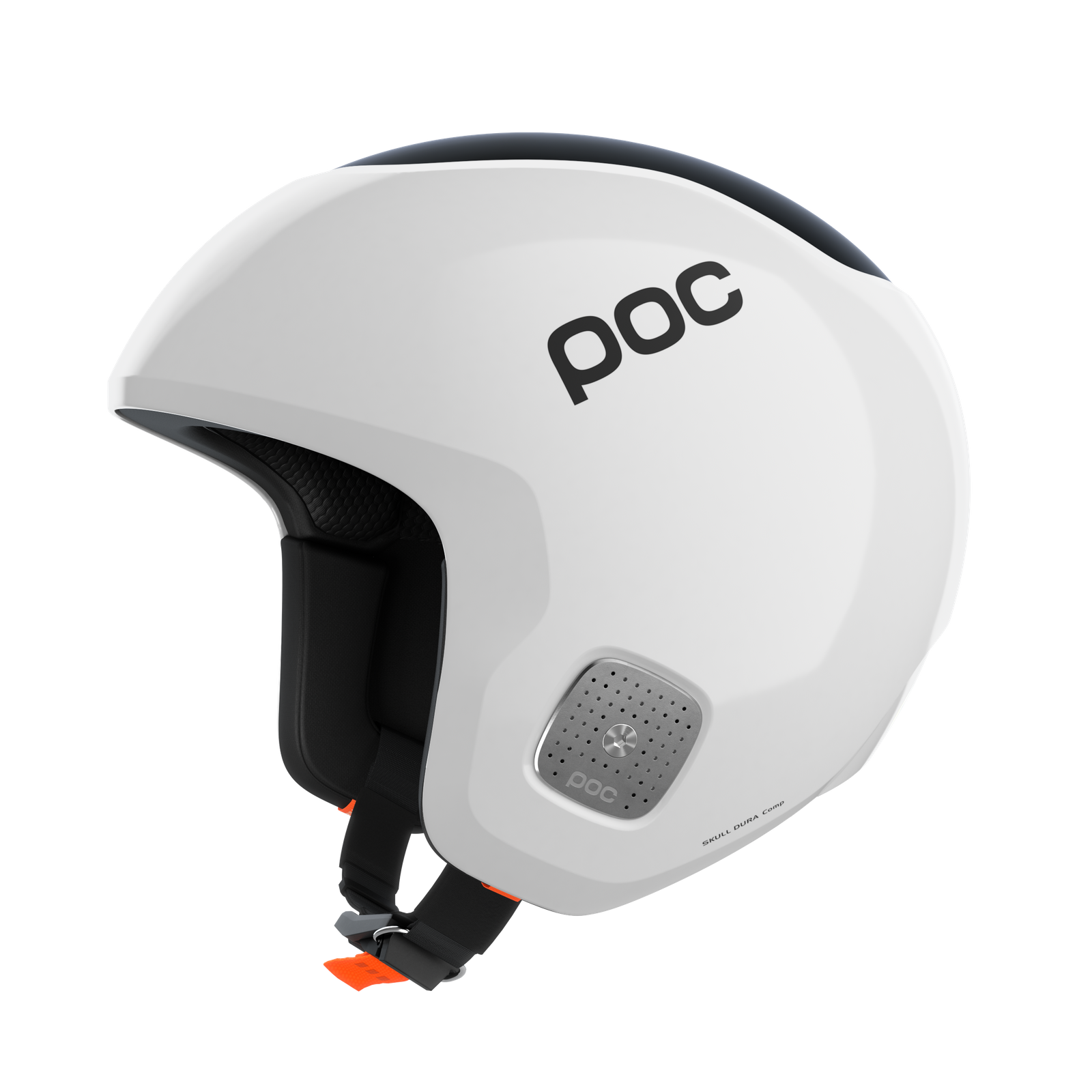 POC Dura Comp MIPS Race Helmet featuring Mips® Brain Protection System, durable ABS shell, Race Lock fit system, adjustable ventilation, and alpine race performance.
