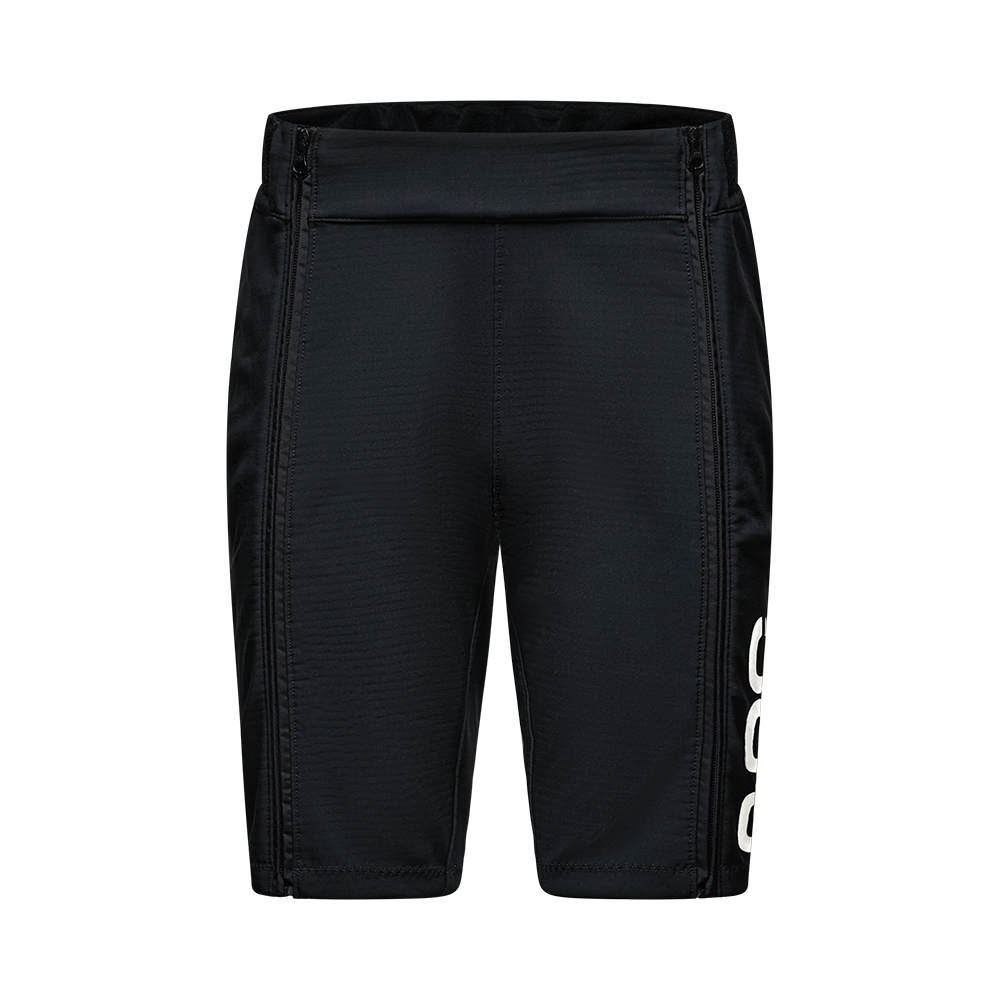 A pair of black POC M's Race Shorts that are designed for ski racing and features 4-way stretch.