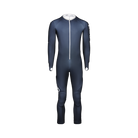 A navy blue POC Skin GS Race Suit that features protective padding and 4-way stretch.