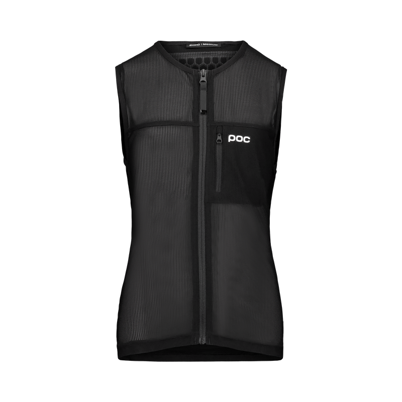POC Youth VPD Air Vest featuring EN 1621-2 Level 1 VPD Air back protection, breathable mesh construction, adjustable waistband, and a youth-specific fit.