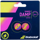 Babolat Vamos Rafa Dampener 2 Pack, tennis racket dampeners, vibration dampeners for tennis, Babolat tennis accessories, Rafael Nadal dampeners, reduce racket vibration, tennis gear, tennis accessories, Swiss Sports Haus, West Vancouver tennis shop.