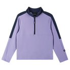 Reima JR Laduille Fleece Sweater featuring lightweight fleece, half-zip collar, breathable fabric, and a junior-specific fit for winter activities.