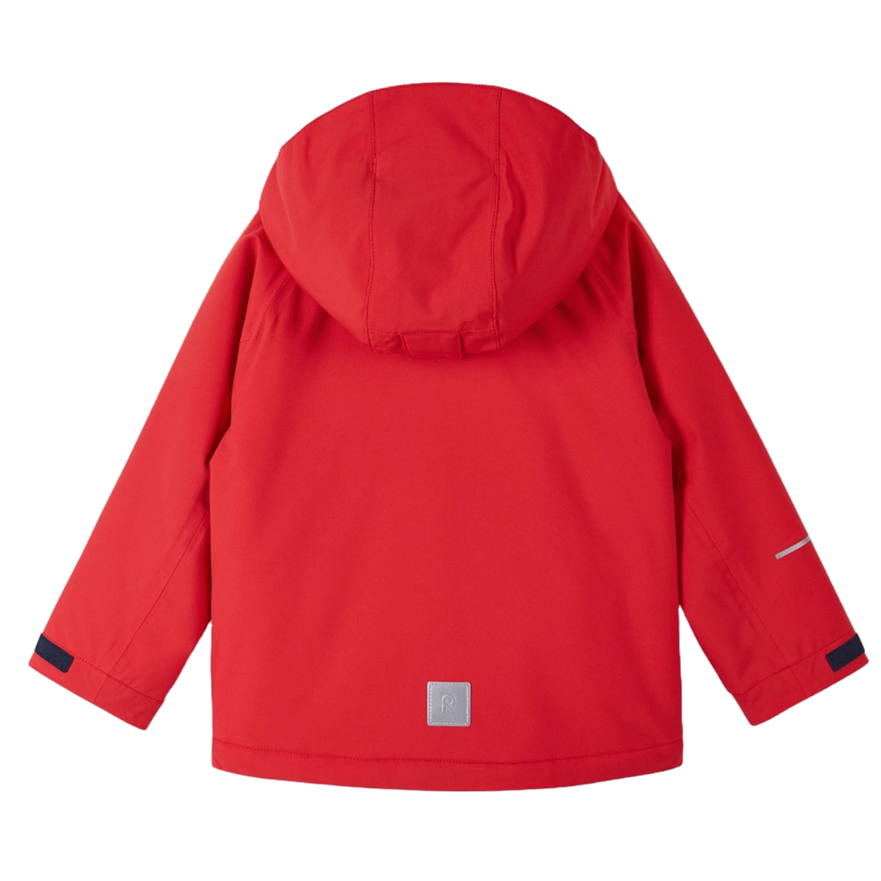 Reima JR Palsi Ski Jacket featuring waterproof construction, lightweight insulation, adjustable hood, snow skirt, and a junior-specific fit for winter adventures.