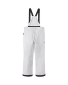 Reima JR Terrie Ski Pants featuring waterproof construction, lightweight insulation, reinforced knees, snow gaiters, and a junior-specific fit for winter adventures.