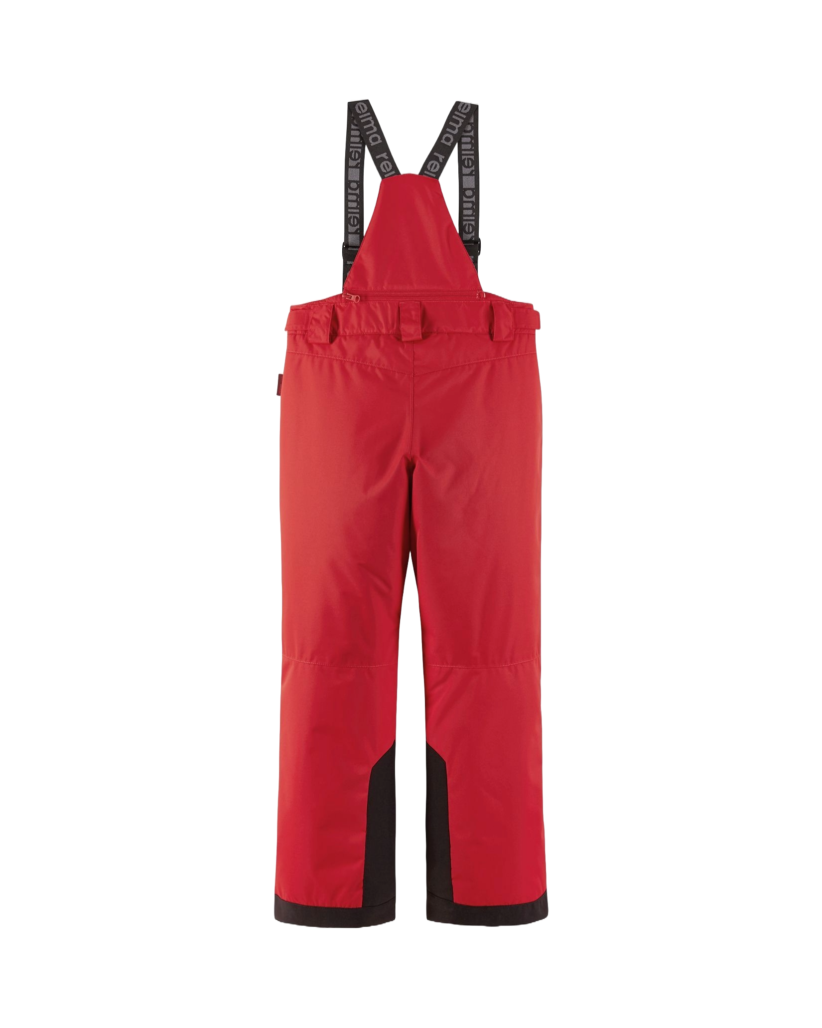 Reima JR Wingon Ski Pants featuring waterproof construction, lightweight insulation, reinforced knees and seat, snow gaiters, and a junior-specific fit for winter adventures.