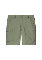 Green Reima Junior Eloisin shorts on a white background