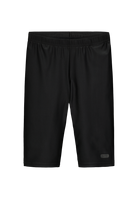 Black Reima Junior Jumppa Leggings on a white background