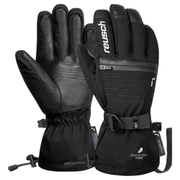 Reusch Lando R-TEX XT alpine ski glove with Real Down insulation, waterproof membrane and integrated Heating Pocket.
