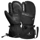 Reusch Lando R-TEX XT Lobster Glove in Black/Silver with Real Down insulation, waterproof membrane and Heating Pocket.