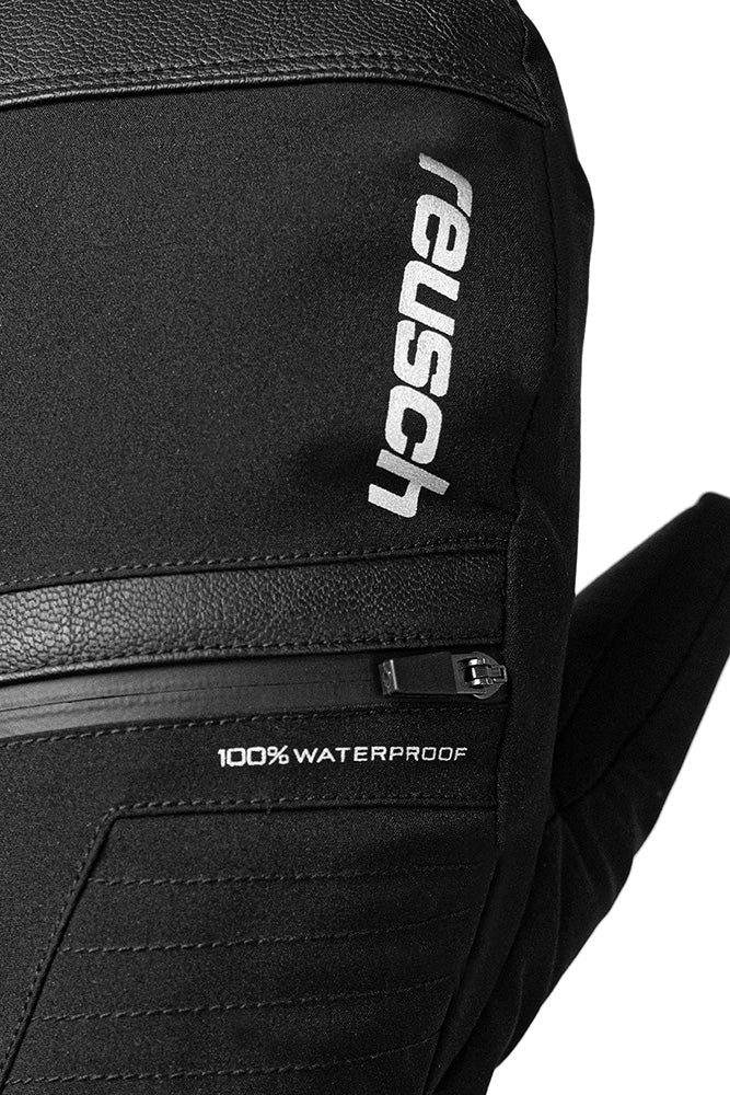 Reusch Lando R-TEX XT alpine ski mitten with Real Down insulation, waterproof membrane and integrated Heating Pocket.