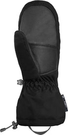 Reusch Demi R-TEX XT women's alpine ski mitten in Black with waterproof, windproof and breathable winter protection.