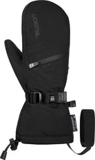 Reusch Demi R-TEX XT women's alpine ski mitten in Black with waterproof, windproof and breathable winter protection.