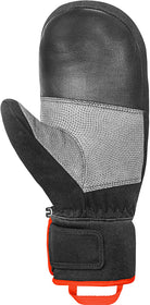 Reusch Worldcup Warrior R-TEX XT alpine race glove with composite knuckle protection, finger padding and digital goatskin palm.