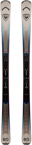 Rossignol Arcade 80 skis with Xpress 10 bindings 2026