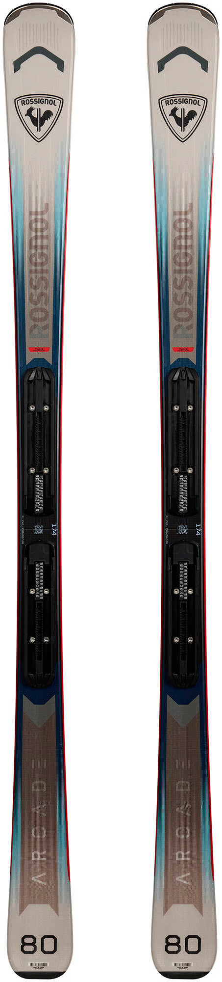 Rossignol Arcade 80 skis with Xpress 10 bindings 2026