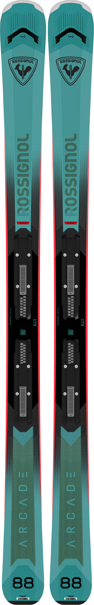 Rossignol Arcade 88 skis with SPX 12 Konect bindings 2026