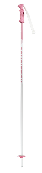 Rossignol Electra JR Ski Poles featuring lightweight aluminum shafts, junior-sized grips, adjustable wrist straps, and junior ski baskets.