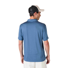 Rossignol Men's Slub Active Golf Polo featuring lightweight slub-textured fabric, moisture-wicking performance, and an athletic fit.