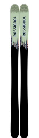 A pair of 2027 Rossignol Soul W 92 women's skis that are designed for freeride and all-mountain skiing.