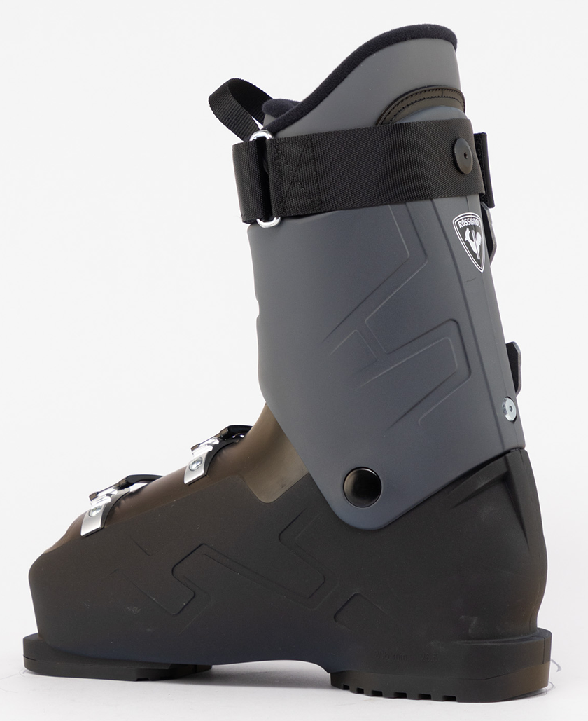 Rossignol Speed 80 HV+ Ski Boots 2027 featuring a high-volume fit, 80 flex, four-buckle closure, and comfortable all-mountain performance.