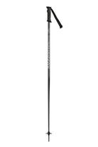 A gray Rossignol Tactic Ski Pole that is designed for men that features a lightweight aluminum shaft and an all-mountain basket.