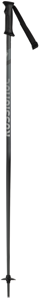 Rossignol Tactic Ski Poles featuring lightweight aluminum shafts, ergonomic grips, adjustable wrist straps, and all-mountain baskets.
