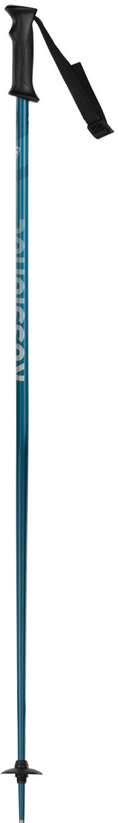 Rossignol Tactic Ski Poles featuring lightweight aluminum shafts, ergonomic grips, adjustable wrist straps, and all-mountain baskets.