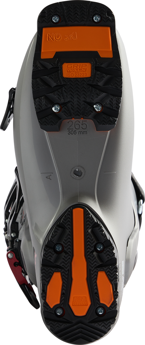 Rossignol Vizion 4B 100 Pro MV GW Ski Boots 2027 featuring Step In technology, 100 flex, 100 mm medium-volume fit, and GripWalk soles.