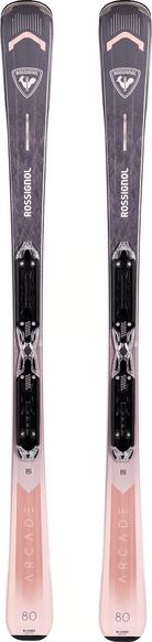 Rossignol W Arcade 80 skis with Xpress 10 bindings 2026