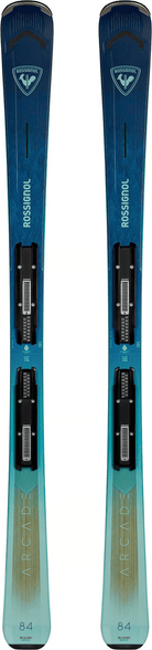 Rossignol W Arcade 84 skis with NX Konect 12 bindings 2026