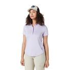 Rossignol Women's E-Fiber Active Golf Polo featuring lightweight performance fabric, moisture-wicking technology, and a flattering athletic fit.