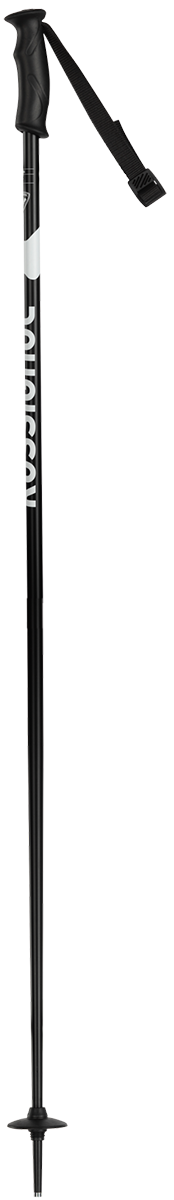 Rossignol Women's Electra Ski Poles featuring lightweight aluminum shafts, ergonomic women's grips, adjustable wrist straps, and all-mountain baskets.