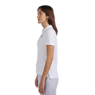 Rossignol Women's Logo Golf Polo featuring lightweight performance fabric, moisture-wicking technology, logo detailing, and a flattering athletic fit.