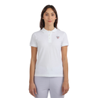 Rossignol Women's Logo Golf Polo featuring lightweight performance fabric, moisture-wicking technology, logo detailing, and a flattering athletic fit.