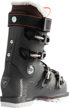 Rossignol Women's Pure 75 Elite GW Ski Boots 2027 featuring a low-volume fit, 75 flex, four-buckle closure, and GripWalk soles.